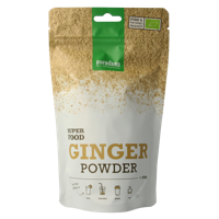 Purasana Gember poeder vegan bio 200 Gram