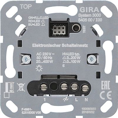 GIRA S3000 schakelbasiselement 540500