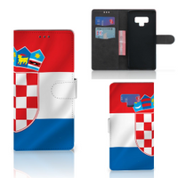 Samsung Galaxy Note 9 Bookstyle Case Kroatië - thumbnail