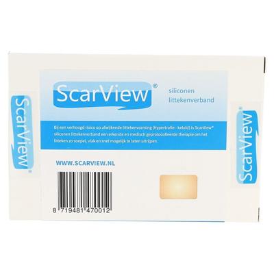 Scarview Elastic Silicone 5,0x 7,5cm 2 Scarv01