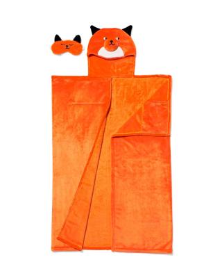 HEMA Snuggle Deken En Slaapmasker Vos
