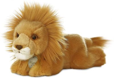 Aurora knuffelleeuw junior 20 cm pluche bruin