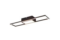 Trio Zwarte led plafondlampRigido - R67172132