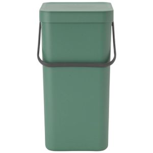 Brabantia Sort & Go afvalemmer 16 liter - Fir Green