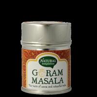 Garam masala blikje natural spices bio 50 Gram