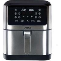 Olievrije friteuse - JOCCA - 2193 - 8L - 1800 W - 30,3 x 38,3 x 35,1 cm - Roestvrij staal
