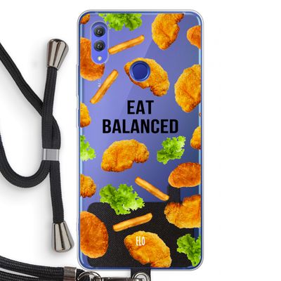 Eat Balanced: Honor Note 10 Transparant Hoesje met koord