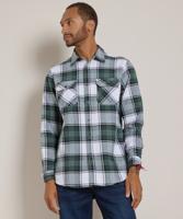 flanel overhemd met borstzakken