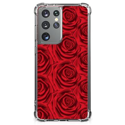 Samsung Galaxy S21 Ultra Case Red Roses Samsung Galaxy S21 Ultra Case Red Roses