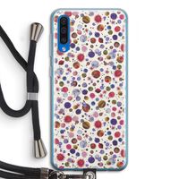 Planets Space: Samsung Galaxy A50 Transparant Hoesje met koord Planets Space: Samsung Galaxy A50 Transparant Hoesje met koord