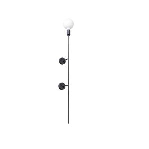 Wandlamp Mike zwart 104 cm