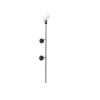 Wandlamp Mike zwart 104 cm