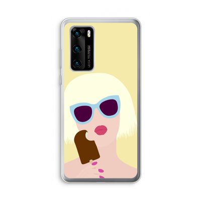 Ice cream: Huawei P40 Transparant Hoesje