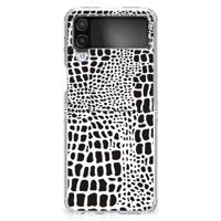 Samsung Galaxy Z Flip 4 | TPU Hoesje | Slangenprint