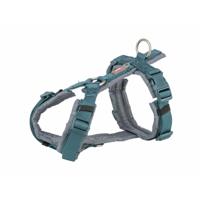 Hondentuig Trixie Trekking Blauw Grafiet L - thumbnail
