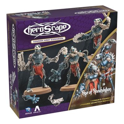 Heroscape Army Expansion Age of Annihilation Upgraded Necrotech Reavers (Common) *English Version*