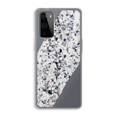 Gespikkelde marmer: OnePlus 9 Pro Transparant Hoesje