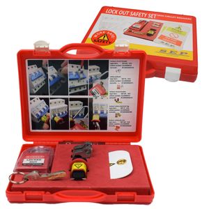 Lock Out Safetyset veilig werken aan een installatie begint met veilig stellen van de instalatie