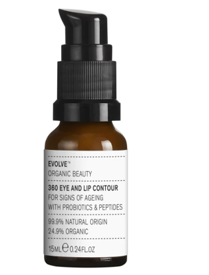 Evolve Organic Beauty Eyes & Lips 360 Eye and Lip Contour Crème 15ml Evolve Organic Beauty Eyes & Lips 360 Eye and Lip Contour Crème 15ml
