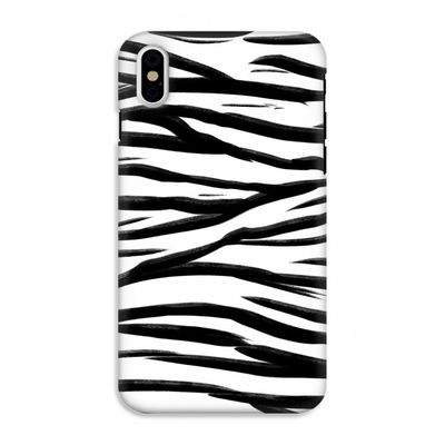 Zebra pattern: iPhone XS Tough Case