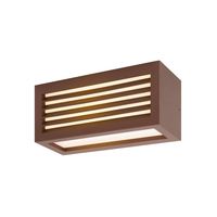 SLV buiten wandlamp Box-L - roest - thumbnail
