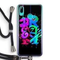 Dream: Huawei P Smart (2019) Transparant Hoesje met koord