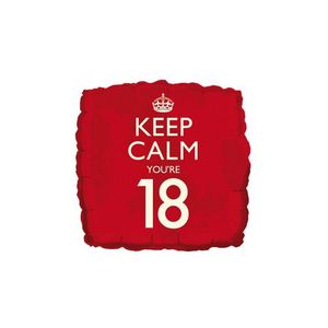 Cadeau ballon keep calm your 18