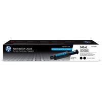 HP 143A pakket met 2 originele Neverstop zwarte tonernavulkit (W1143AD), voor HP Neverstop 1000/1200 serie - thumbnail