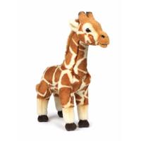 WNF pluche giraffe knuffel - 31 cm - staande knuffeldieren - Wereld Natuur Fonds