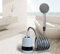 NomadiShower Mini Draagbare Campingdouche - Elektrische Handdouche met Oplaadbare Batterij & Waterdichte Pomp