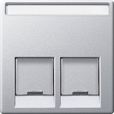 Merten MEG4574-0460 Afdekking System M Aluminium 1 stuk(s)