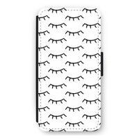 Wimpers: iPhone 12 Pro Max Flip Hoesje
