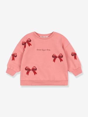 Sweater met ronde hals rozen Sweater met ronde hals rozen