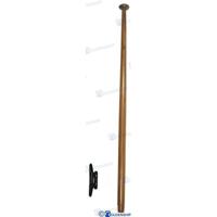 Astas de bandera y bases GS73316 - ASTA BANDERA MADERA 75 CMS.