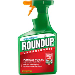 Roundup ac kant &amp; klaar spray zonder glyfosaat