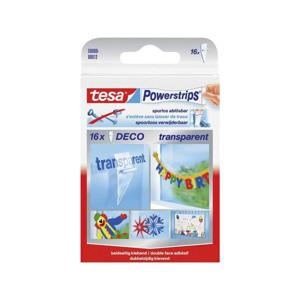 16x Tesa Powerstrips Deco - Feestartikelen - Zelfklevend/dubbelzijdig - Powerstrips/plakstrips