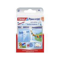 16x Tesa Powerstrips Deco - Feestartikelen - Zelfklevend/dubbelzijdig - Powerstrips/plakstrips