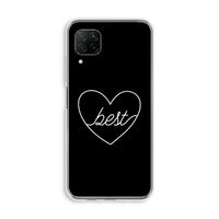 Best heart black: Huawei P40 Lite Transparant Hoesje