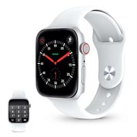 Ksix Urban 4 Waterdicht Smartwatch met Sport/Gezondheid Modi - Bluetooth, IP68 - Wit