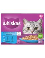 Whiskas Whiskas 7+ Vis Selectie In Gelei Zalm & Tonijn 12x85gr