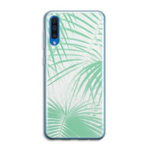Palmbladeren: Samsung Galaxy A50 Transparant Hoesje