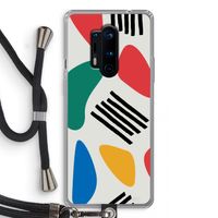 Illustratieve pop 1: OnePlus 8 Pro Transparant Hoesje met koord Illustratieve pop 1: OnePlus 8 Pro Transparant Hoesje met koord