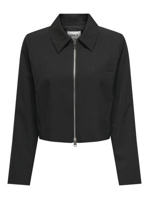 Only Onlhelene Life L/s Zip Jacket Cc Tlr Jackets Black