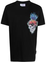 Philipp Plein t-shirt en coton à imprimé graphique - Noir - thumbnail