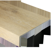 Douwes Dekker - Rigid PVC Enkeltrede honing 95x30cm (PVC)
