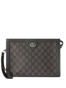 Gucci pochette zippée Ophidia - Gris