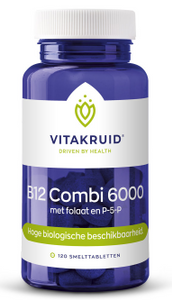 Vitakruid B12 Combi 6000mcg Smelttabletten