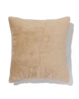 HEMA Kussenhoes Teddy Taupe 50x50