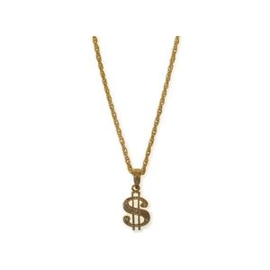 Gouden dollar ketting