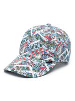 PS Paul Smith casquette à imprimé Jack's World - Bleu